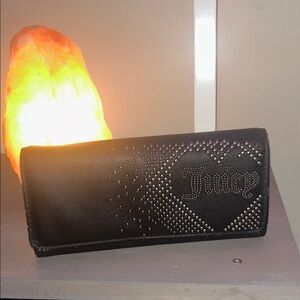 Juicy Couture Black Studded Wallet